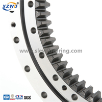 Internal gear tooth quenched single row slewing turntable bearing from excavator 
