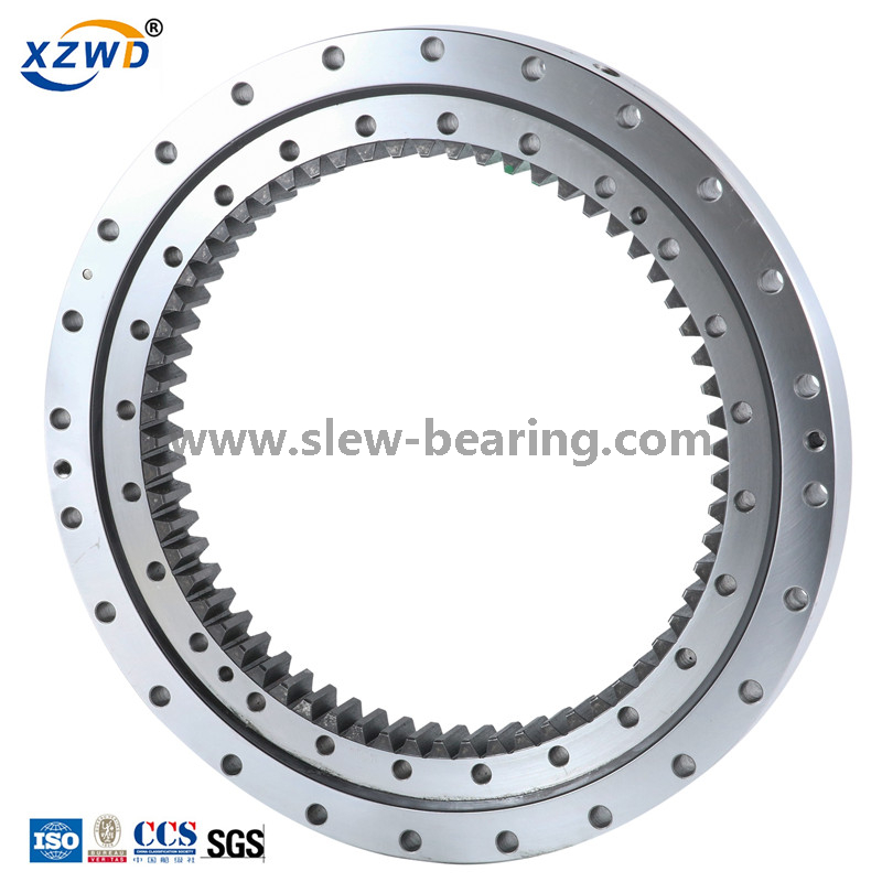 Single Row Four Point Contact Ball (01) Internal Gear welding turntable Slewing Bearing manufacturer