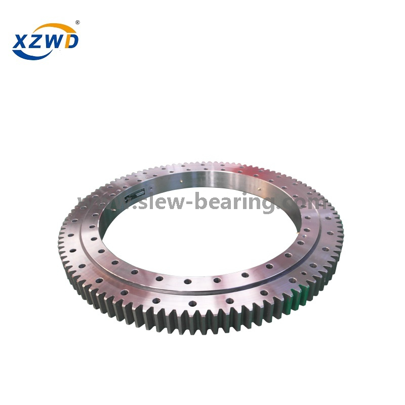 Four Point Contact Single Row Ball Slewing Bearing Ring Trailer