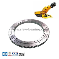 Large Diameter Bearings Three Row Roller Slewing Ring Bearing for tunnel boring machines