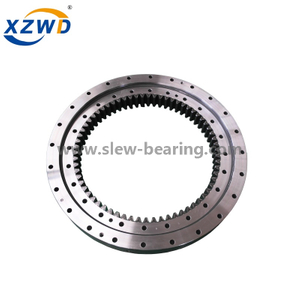 High Quality Small Size Diameter Single Row Ball External Gear Slewing Ring Bearing for Rotating Machinery